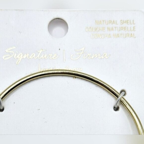 Bead Landing Signature Natural Shell Bracelet Nickle Free. - Picture 5 of 6